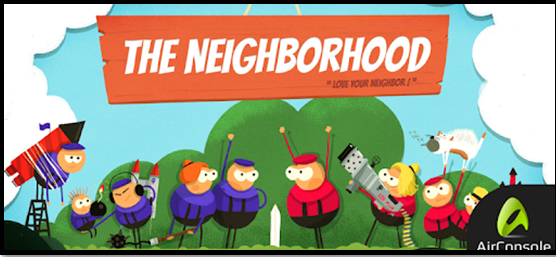 the neighborhood button