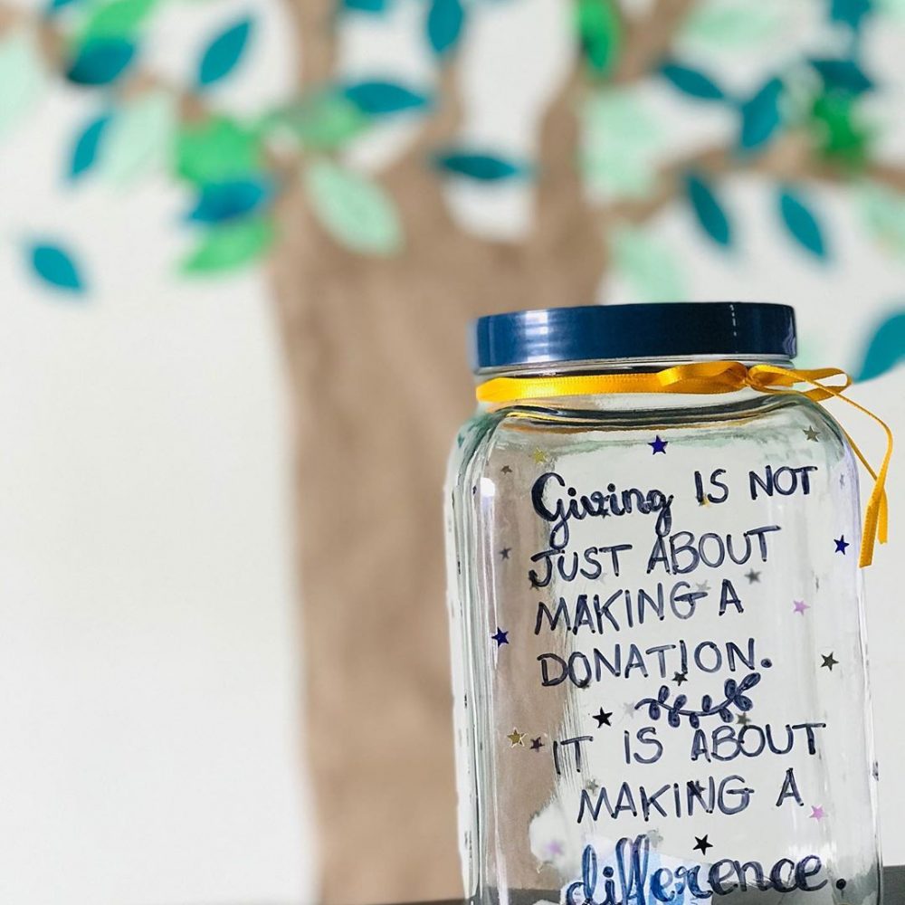 kindness giving jar